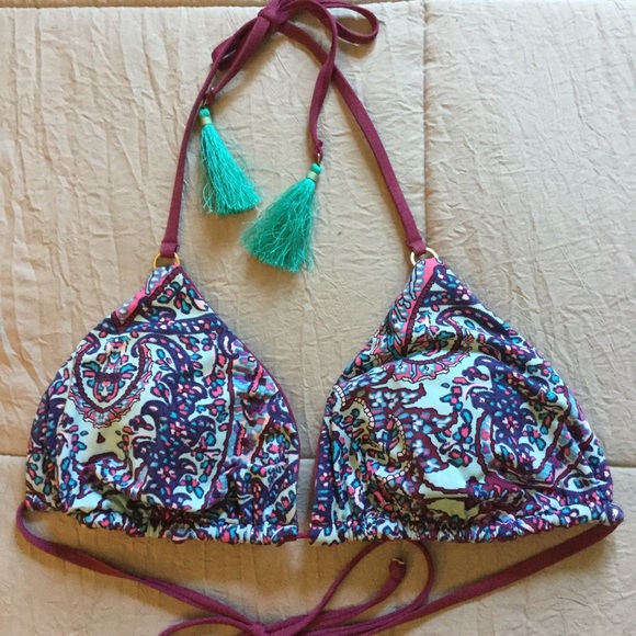 Reversible cute boho print bikini - Picture 3 of 5
